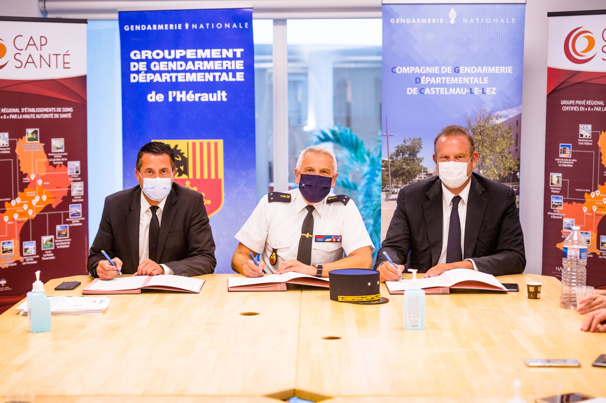 Signature convention - Gendarmerie
